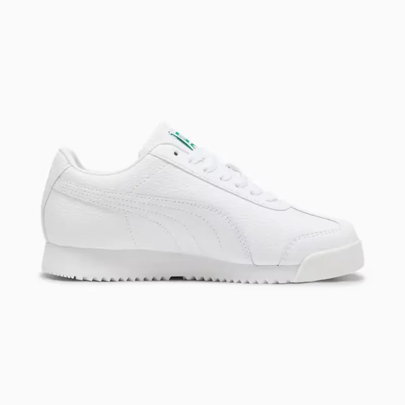 PUMA JUNIOR SHOES WHITE ROMA 24 STANDARD JR 399334 03J