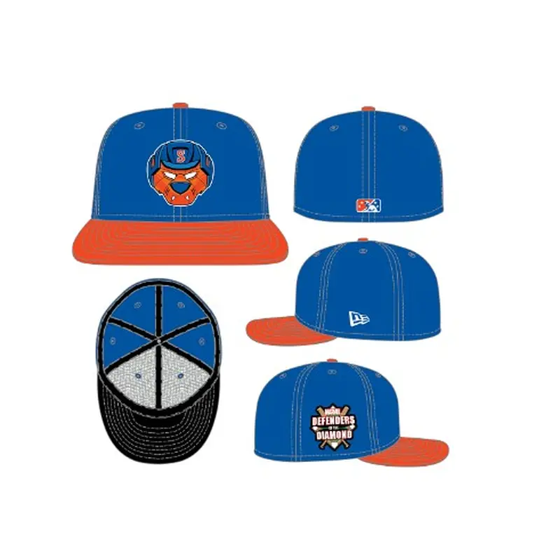 Syracuse Mets Marvel's Defenders of the Diamond 2024 New Era On-Field Cap