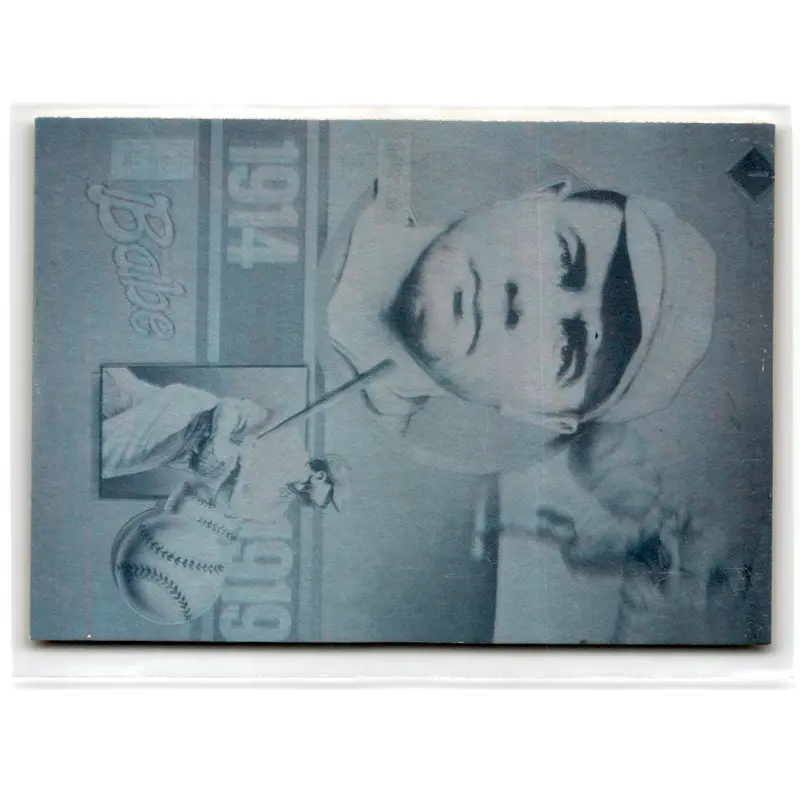 1992 Gold Entertainment Ruth Babe Ruth/Lou Gehrig #2