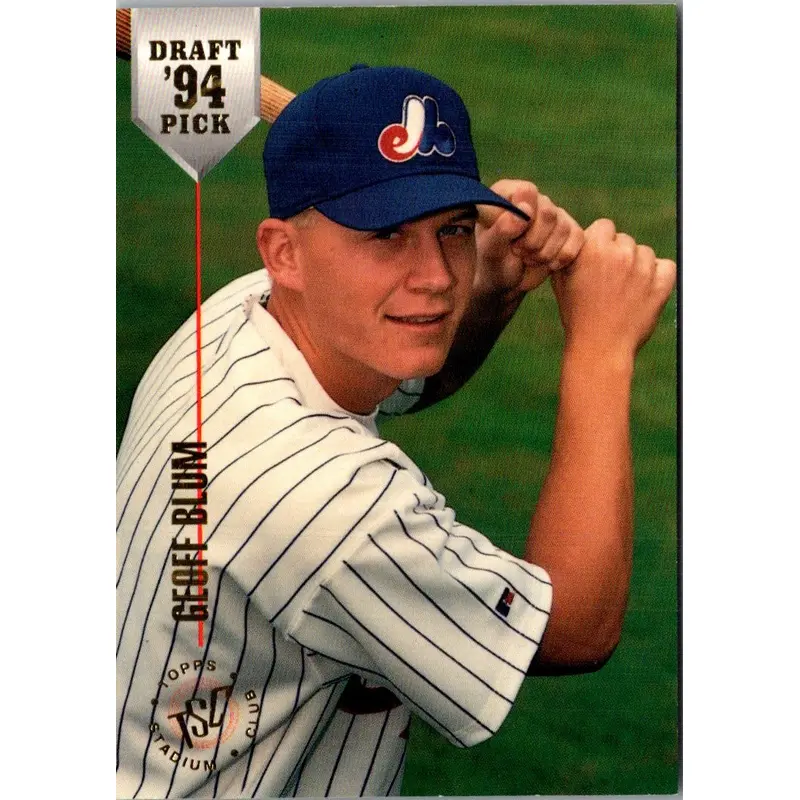 1994 Stadium Club Draft Picks Geoff Blum #65