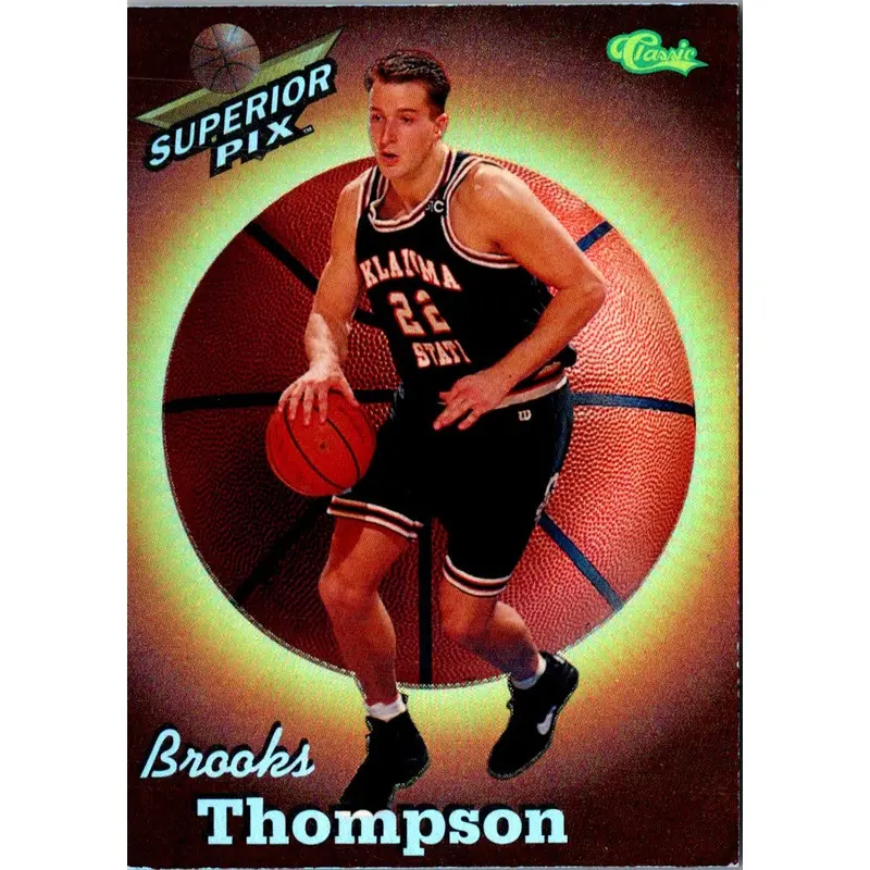 1995 Classic Superior Pix Brooks Thompson #26