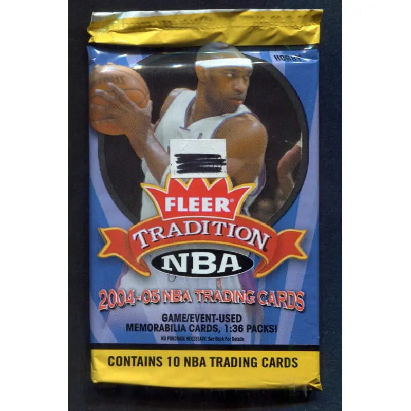 2004/05 Fleer Tradition Basketball Unopened Pack (Hobby) (PS) (10)