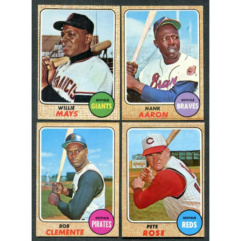 1968 Topps Baseball Complete Set VG VG/EX (598) (24-589)