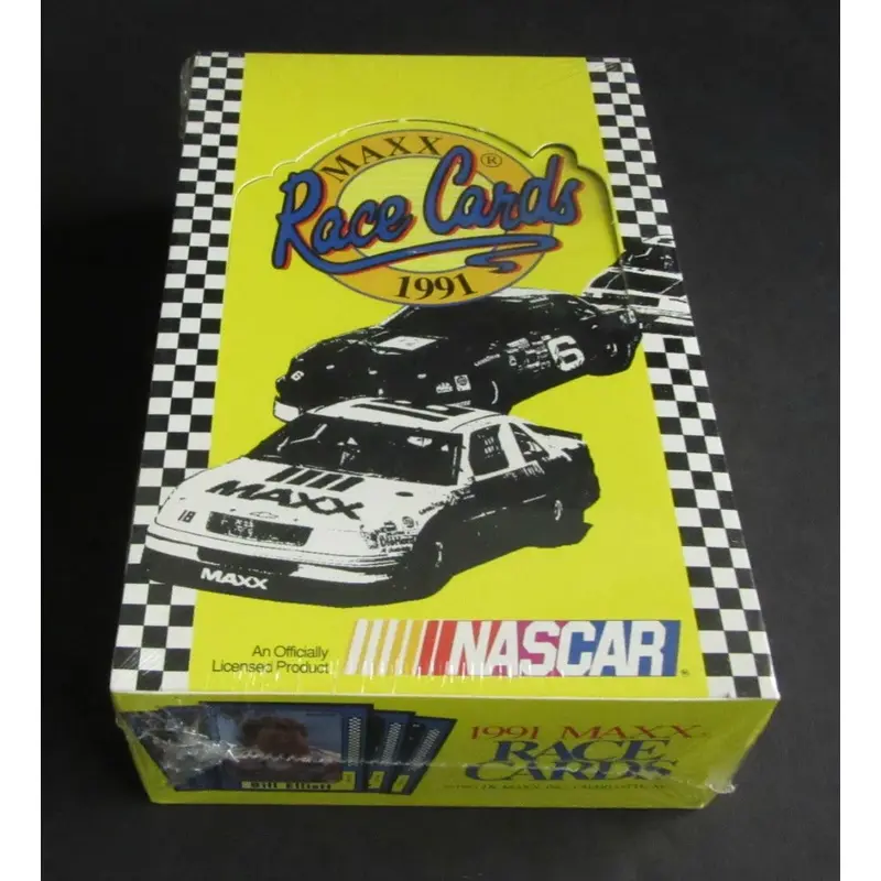 1991 Maxx Racing Race Cards Box