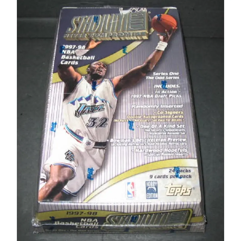 1997/98 Topps Stadium Club Basketball Series 1 Box (Hobby)