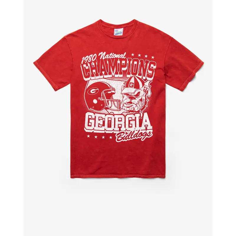 GEORGIA BULLDOGS H-CHAMPS MONOCHROME VINTAGE '47 TUBULAR TEE