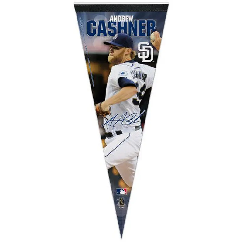 Andrew Cashner Signature Series San Diego Padres Premium Felt Pennant - Wincraft Inc.