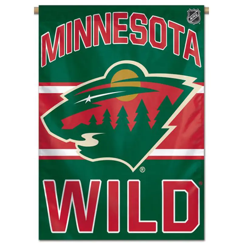 Minnesota Wild Official NHL Hockey Team Premium 28x40 Wall Banner - Wincraft Inc.