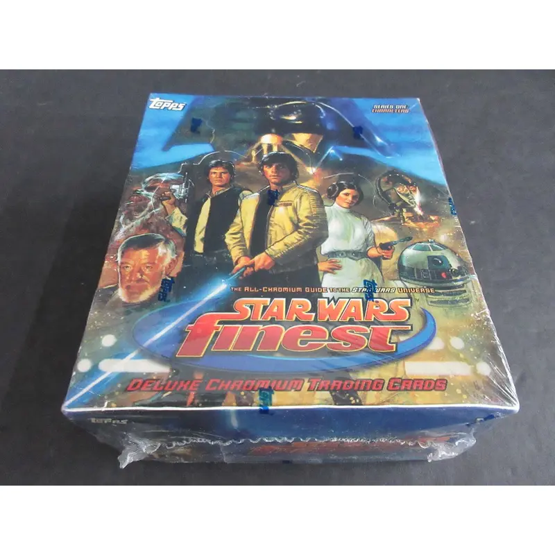 1996 Topps Finest Star Wars Box (Series 1: Characters) (36/5)