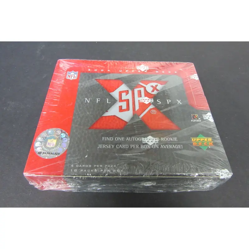 2004 Upper Deck SPX Football Box (Hobby) (18/4)