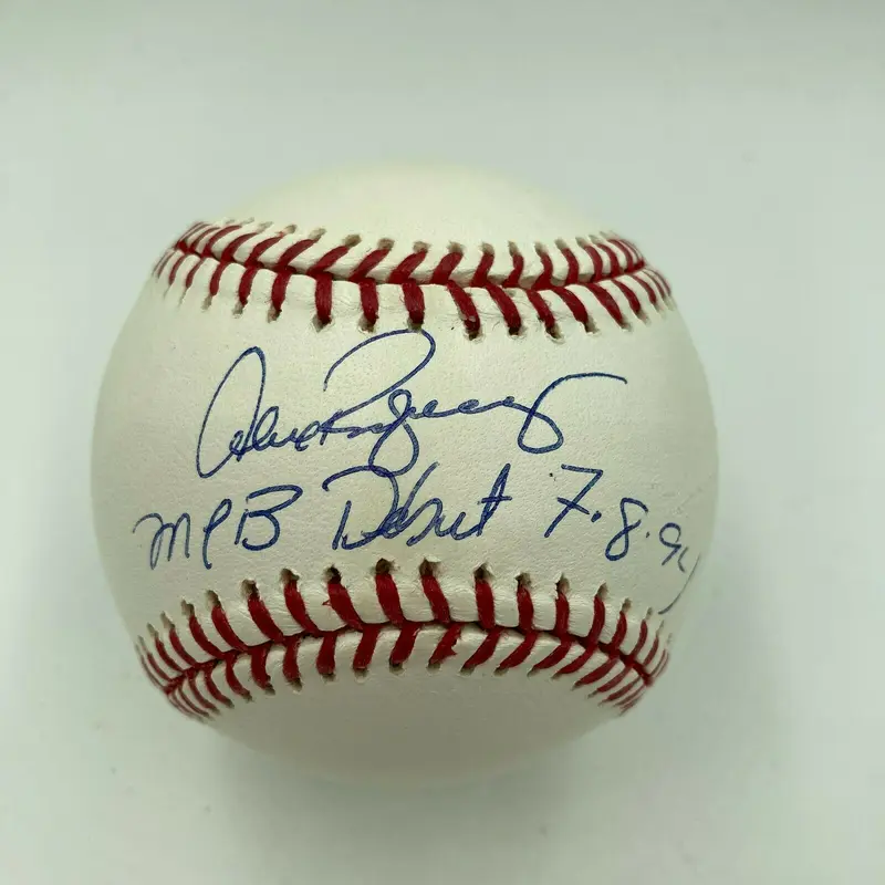 Alex Rodriguez Rookie MLB Debut July 8, 1994 Signed Baseball Beckett COA