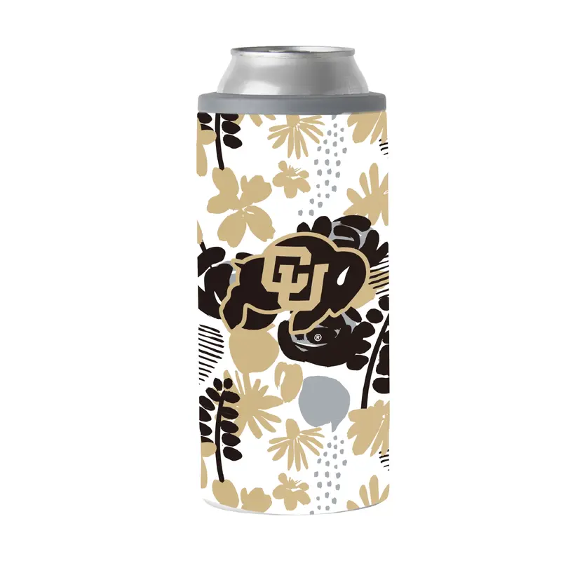 Colorado 12oz Floral Slim Can Coolie