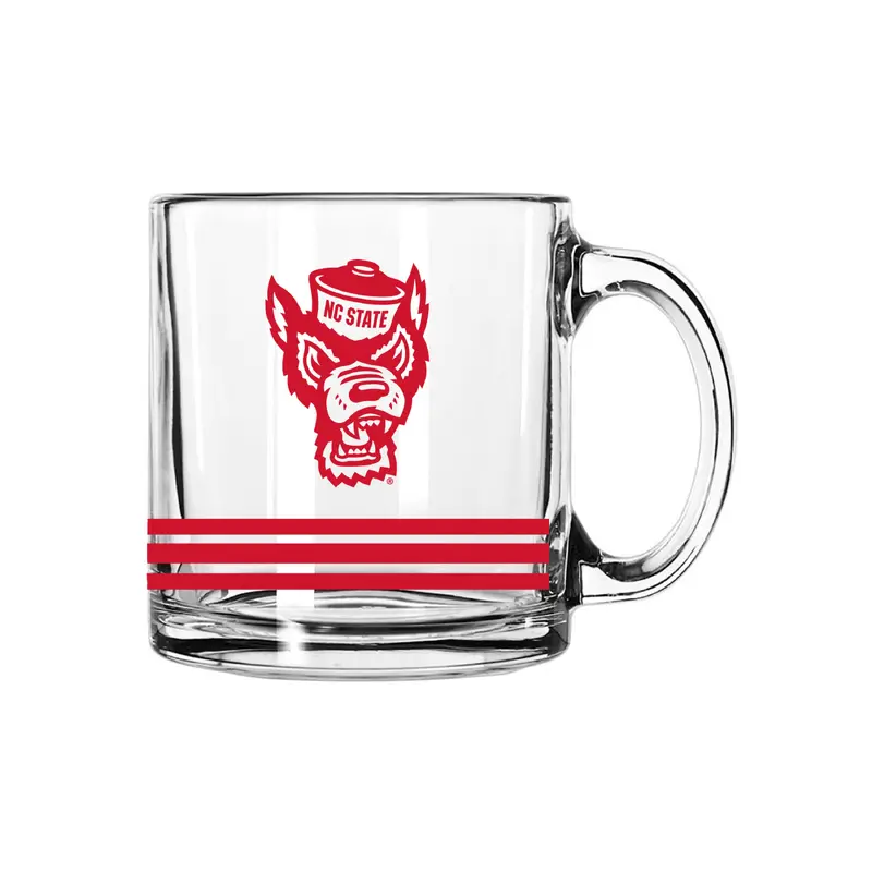 NC State 13oz Glass Mug