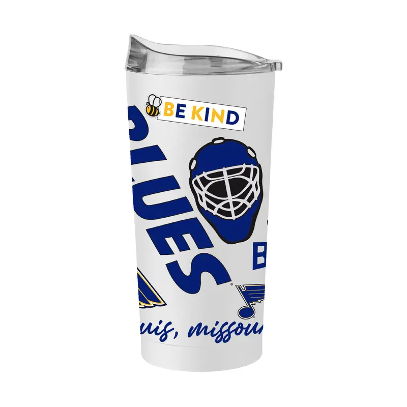 St Louis Blues 20oz Native Powder Coat Tumbler