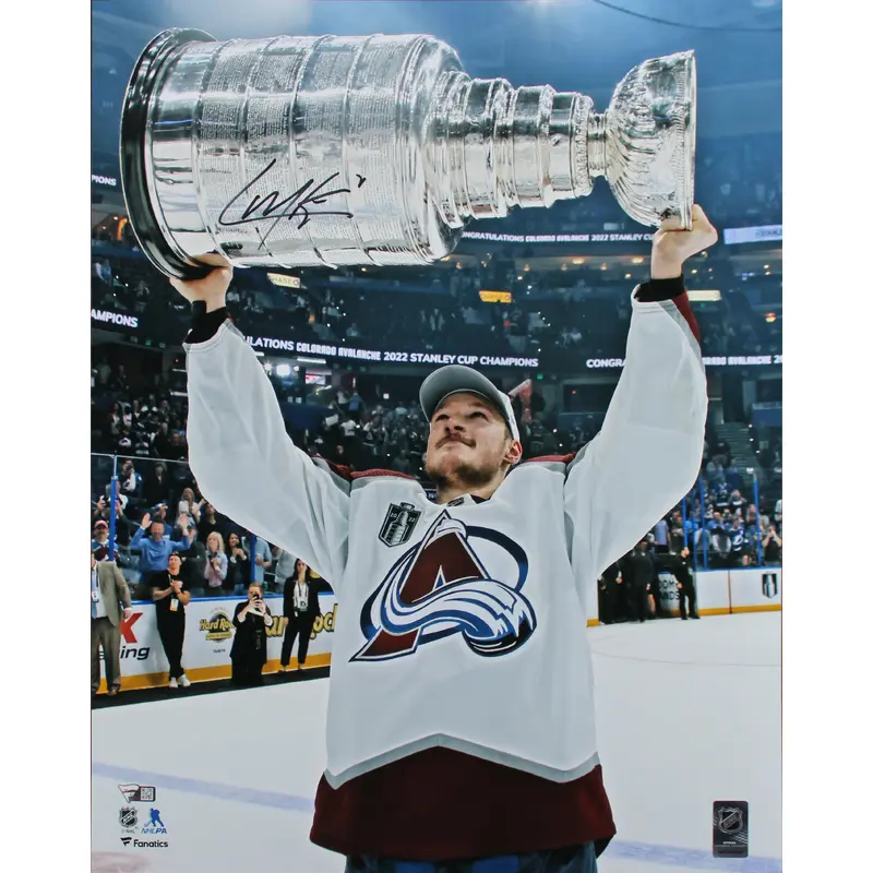 Avalanche Cale Makar Authentic Signed 16x20 Stanley Cup Photo Fanatics