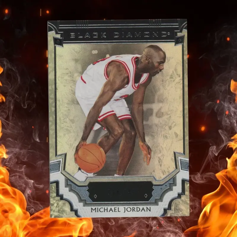 2024 Upper Deck Goodwin Champions MICHAEL JORDAN /349 Black Diamond #BD-MJ