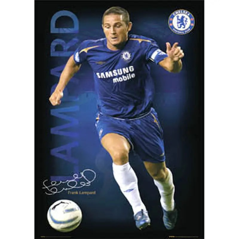 Frank Lampard "Signature Series" Chelsea FC Poster - GB Posters 2005