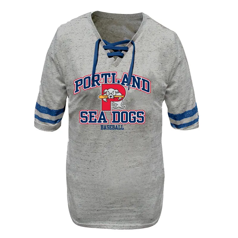 Sea Dogs Big & Tall Heart Womens Fan Tee