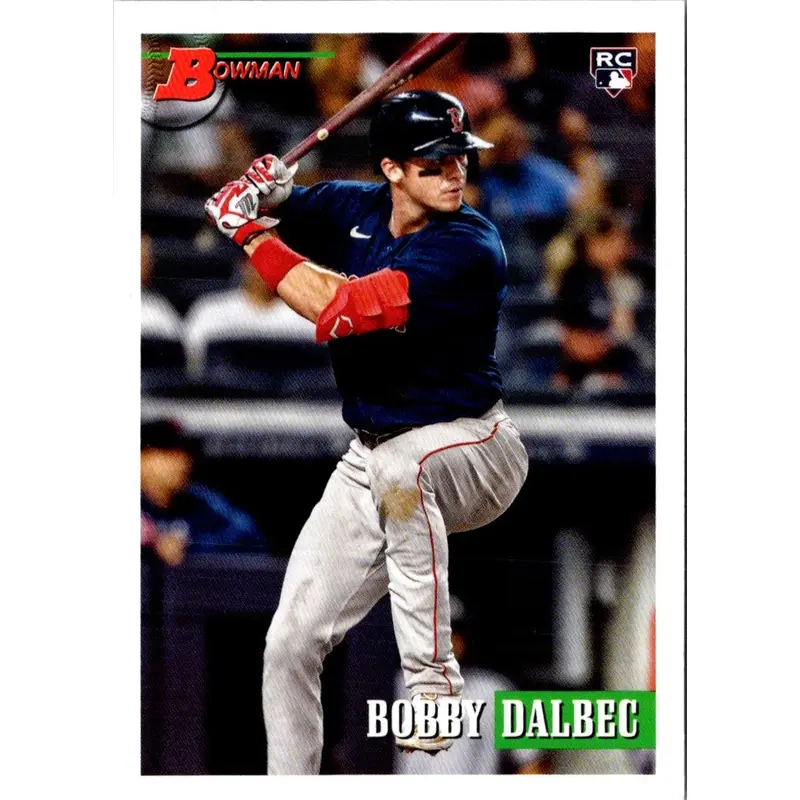 2021 Bowman Heritage Bobby Dalbec #80 Rookie