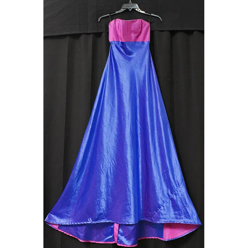 Jenna Jameson Used Worn Karen Serkel Purple & Blue Dress Size 8 From ClubJenna