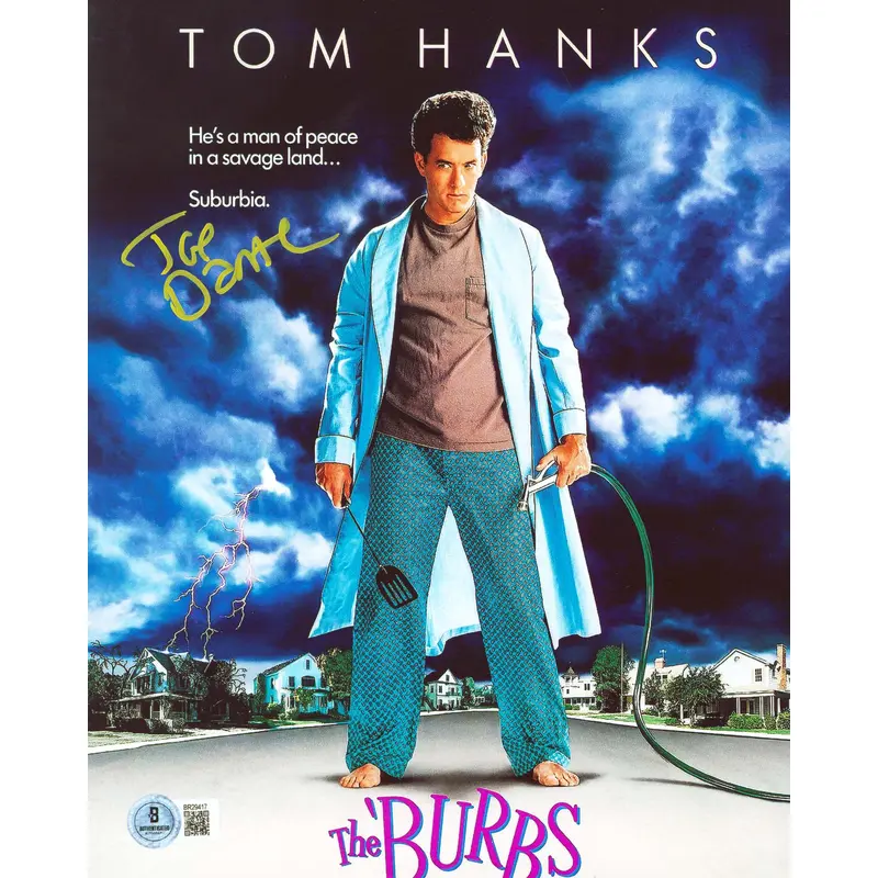 Joe Dante The Burbs Authentic Signed 8x10 Vertical Photo BAS #BR29417