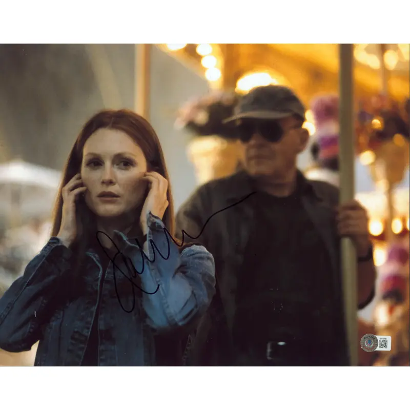 Julianne Moore Hannibal Authentic Signed 11x14 Photo Autographed BAS #BK15985