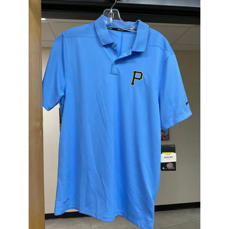 Pirate Baseball Blue Polo