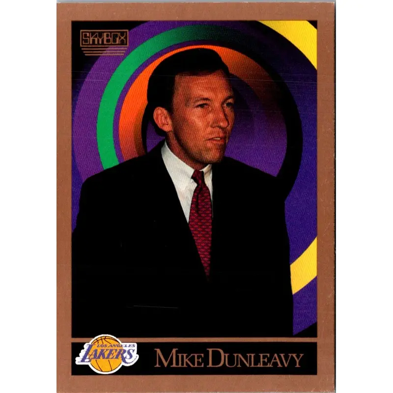 1990 SkyBox Mike Dunleavy Sr. #313