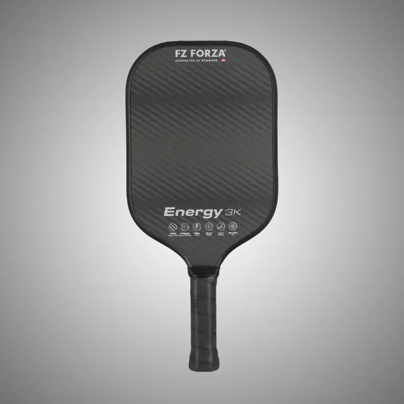 FZ230307 Energy 3K Pickleball Paddle - Black Fz Forza | Kibi Sports