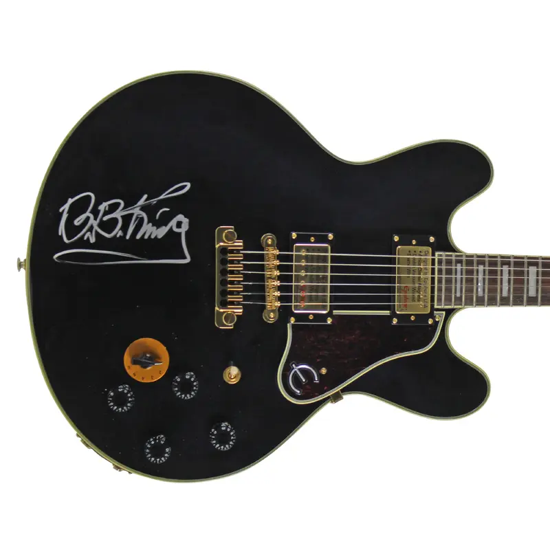 B.B. King Authentic Signed Epiphone Lucille Electric Guitar PSA/DNA #T08139