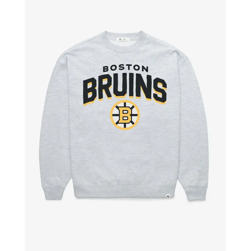 BOSTON BRUINS CAMPUS ARCH CLOUD '47 OVERSIZED CREW WOMENS