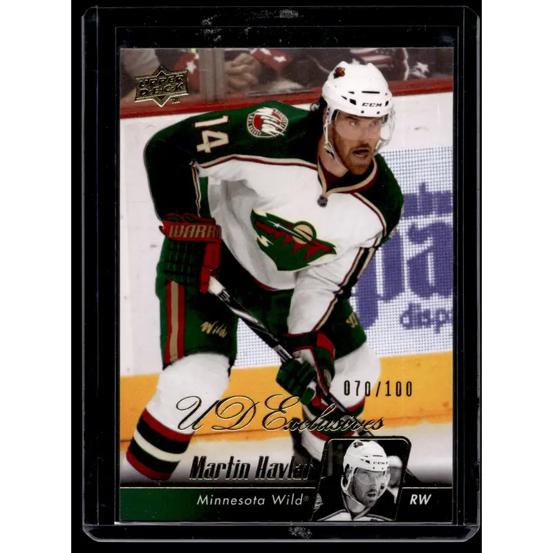 2010-11 Upper Deck - UD Exclusives - Martin Havlat #104 of 100