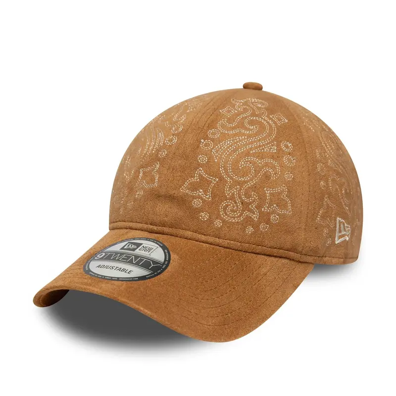 New Era Suede Brown 9TWENTY Adjustable Cap