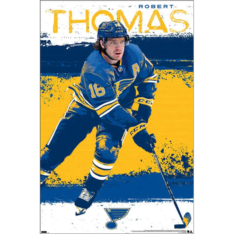 Robert Thomas "Superstar" St. Louis Blues Official NHL Hockey Poster - Costacos Sports