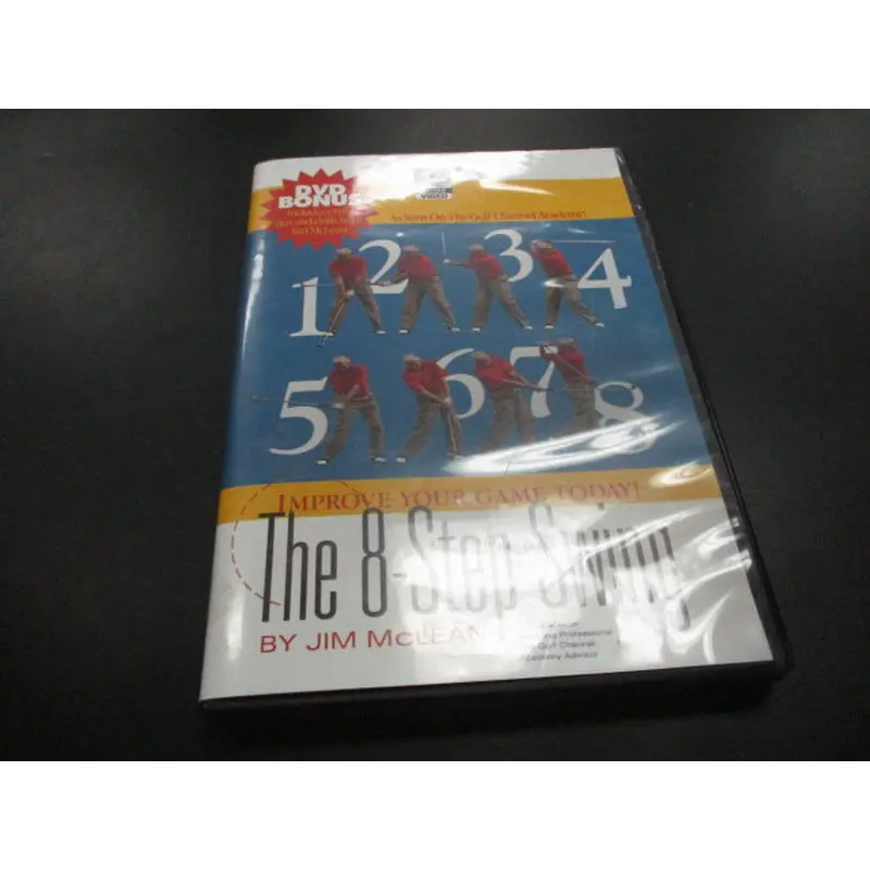 Used Jim Mclean "The 8-Step Swing" DVD