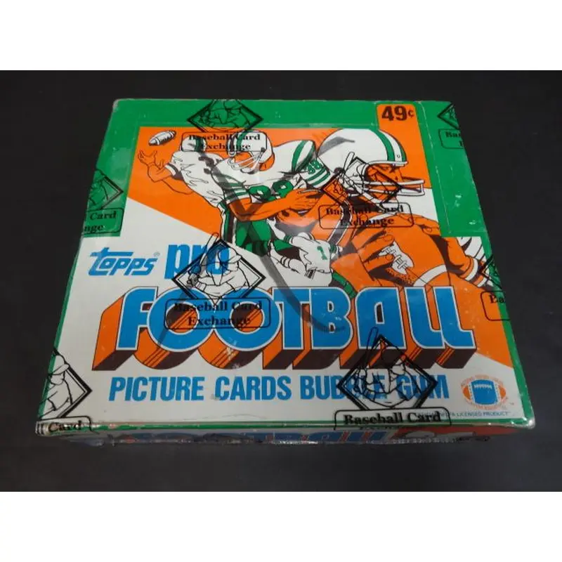 1981 Topps Football Unopened Cello Box (Authenticate)