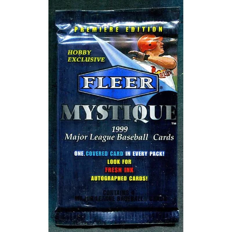 1999 Fleer Mystique Baseball Unopened Pack (Hobby) (4)