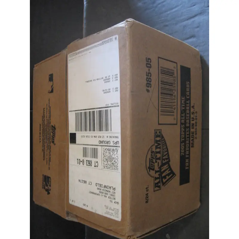 2005 Topps All-Time Fan Favorites Baseball Case (8 Box)