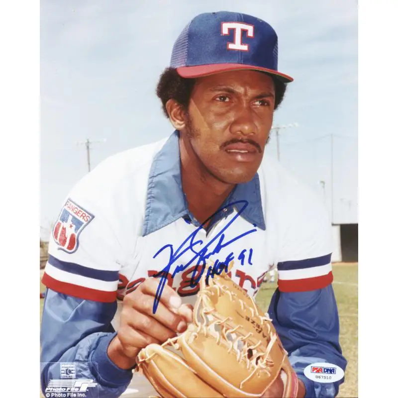 Cubs Fergie Jenkins 'HOF 91' Signed Authentic 8X10 Photo PSA/DNA #U67510