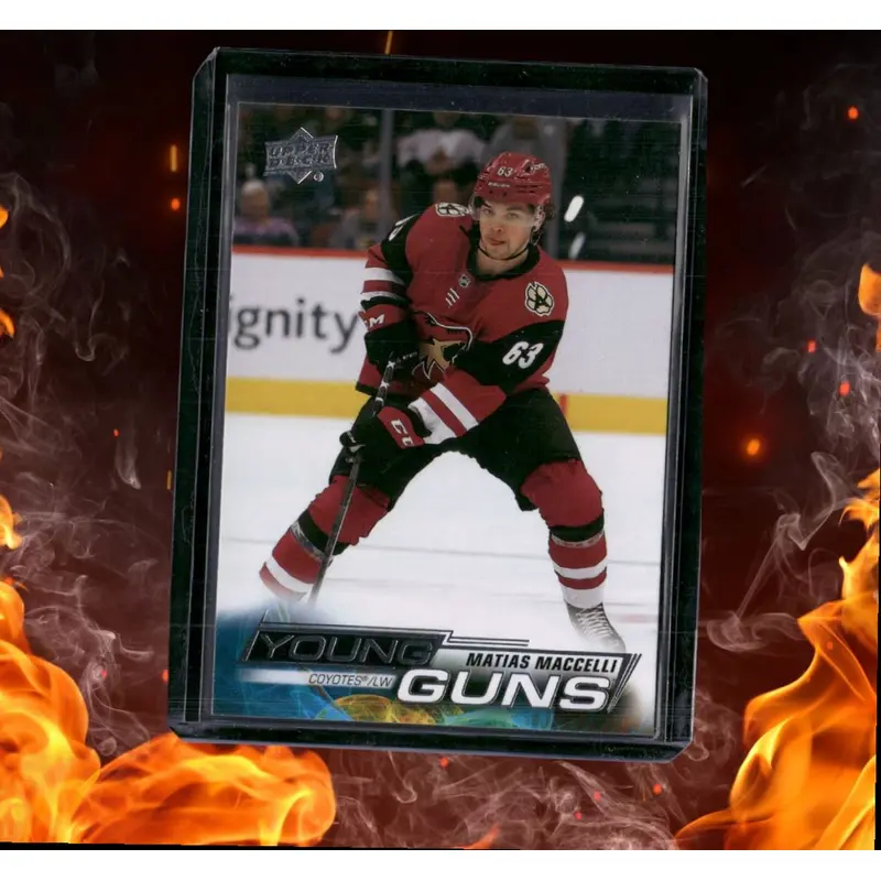 2022-23 Upper Deck Matias Maccelli Young Guns (C) Rookie #216