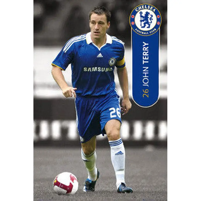 John Terry "The Captain" Chelsea FC EPL Action Poster - GB Eye 2008