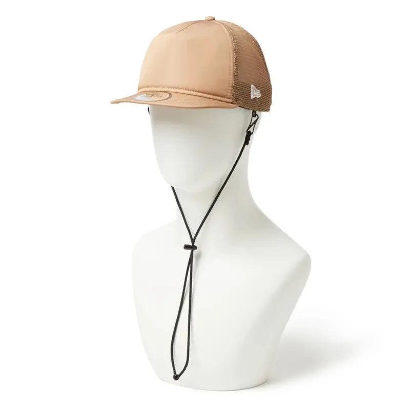New Era Surf Beige 9FORTY A-Frame Trucker Adjustable Cap