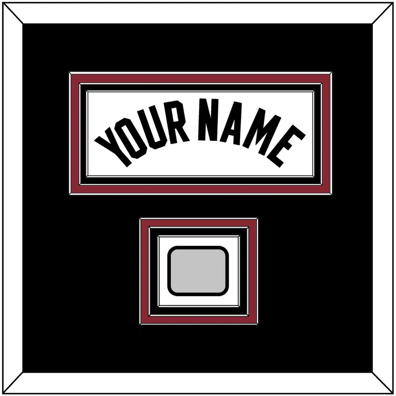 Miami Name & Finals Patch - Home White (1999-2008) - Triple Mat 3