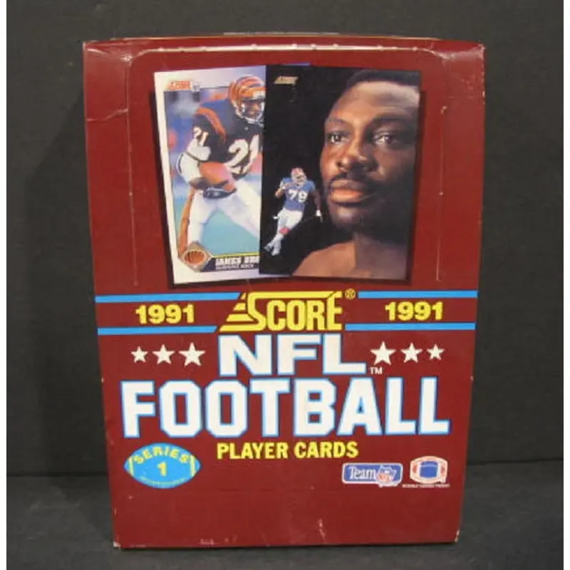 1991 Score Football Series 1 Box