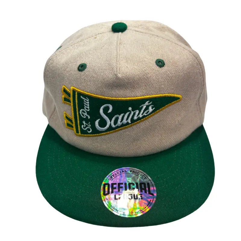Retro Wool Saint Paul Pennant Cap