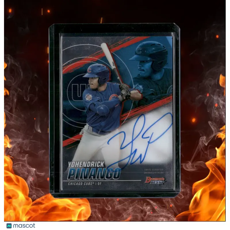 2021 Bowman's Best Yohendrick Pinango Best of 2021 Prospect Auto #B21-YP