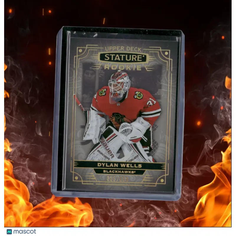 2022-23 Upper Deck Stature Dylan Wells Rookie 055/399 #126