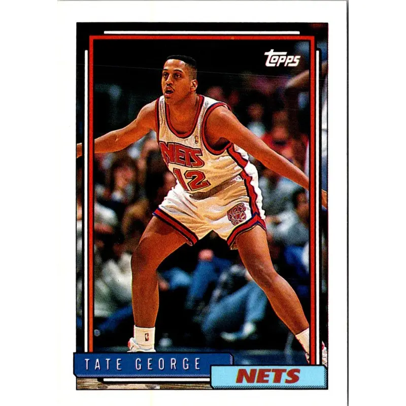 1992 Topps Tate George #314