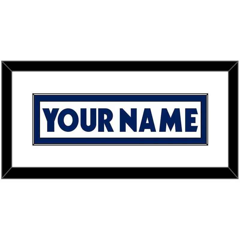 Toronto Nameplate - Road White (2007-2010) - Single Mat 1
