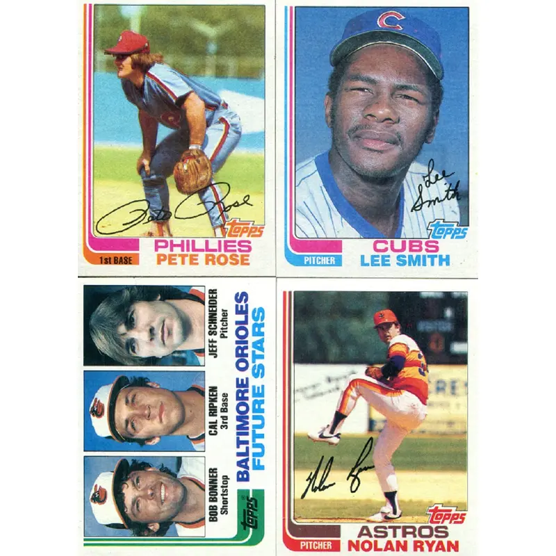 1982 Topps Baseball Complete Set NM NM/MT (792) (23-105)